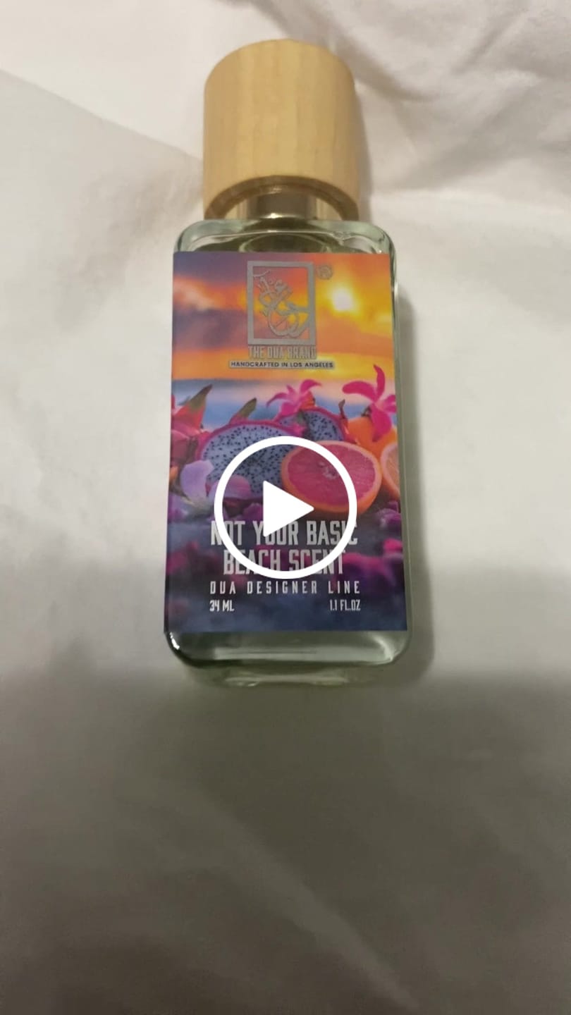 Customer video review of Not Your Basic Beach Scent