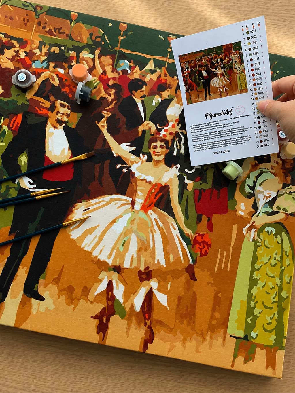 Customer photo review of Salle de bal classique