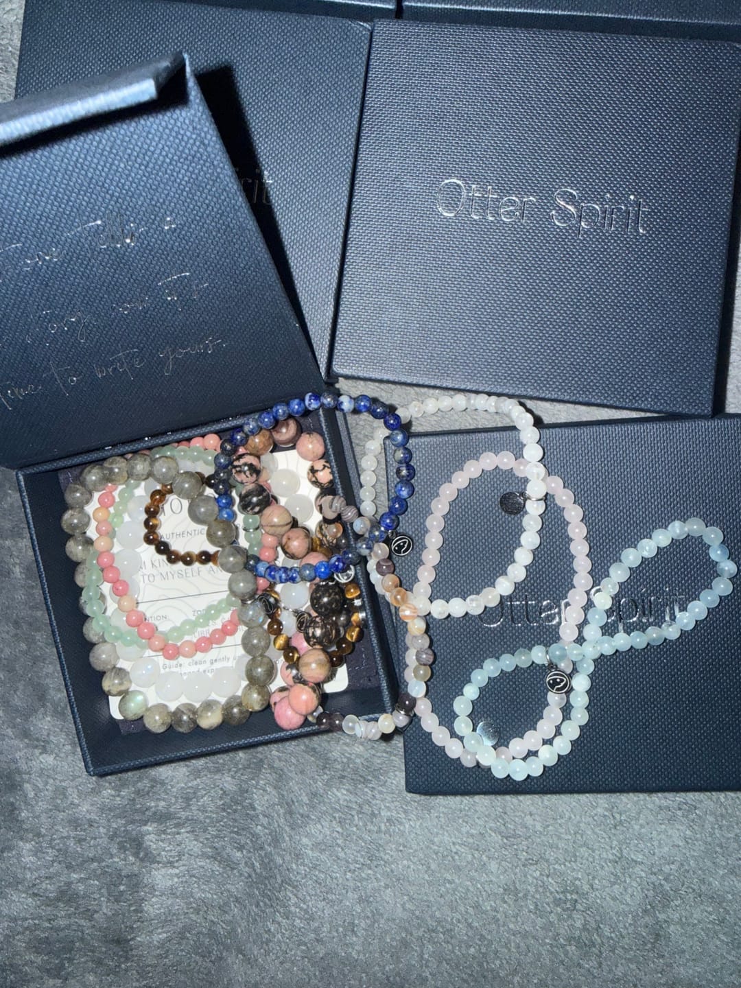 Customer photo review of Lapis Lazuli Bracelet Mini