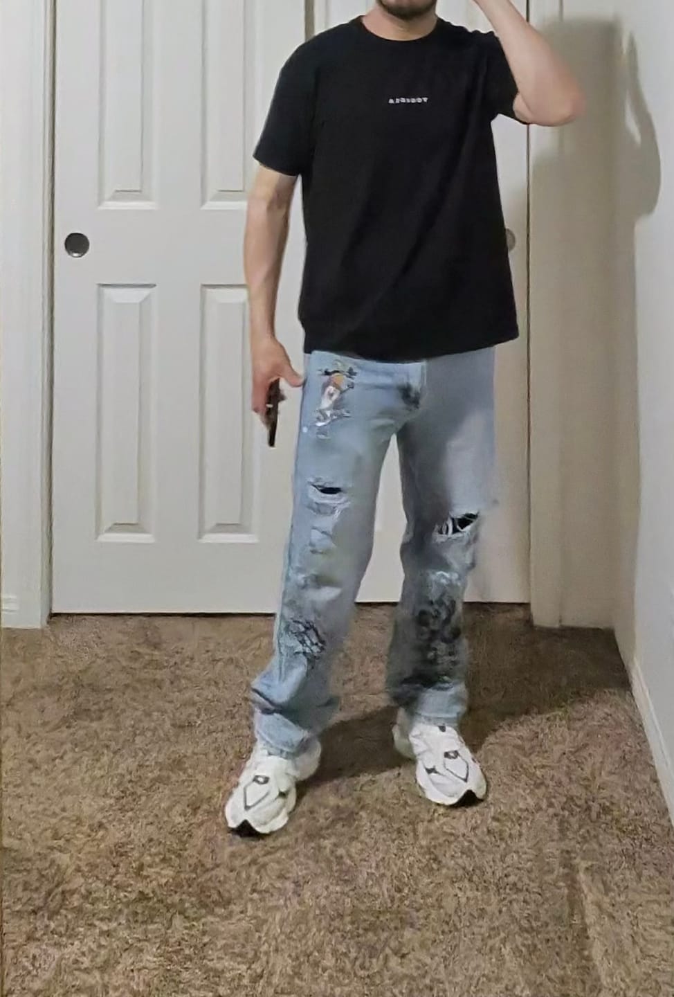 Customer photo review of 6035 - Looney Tunes Denim Jeans