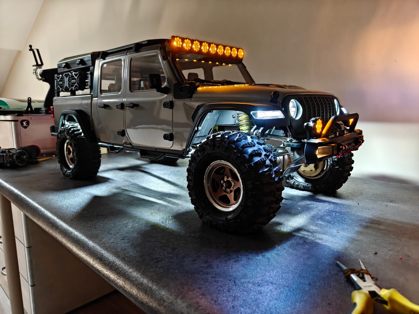 Customer photo review of 1/7 Scale 4WD Brushless RTR RC Crawler JK07Pro