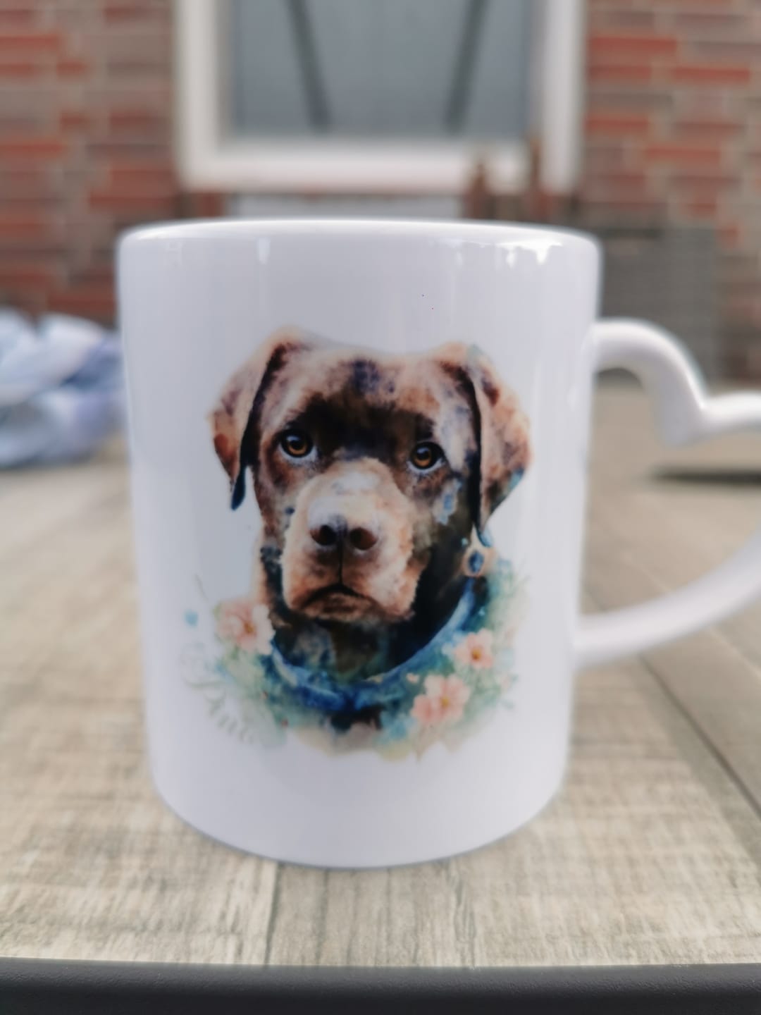 Customer photo review of Personalisierte Tasse - Aquarell