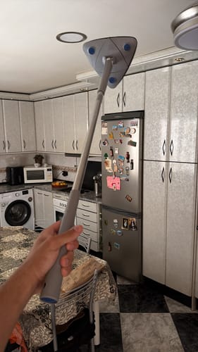 Customer photo review of Mopa Triangular 360º con Escurrido Integrado