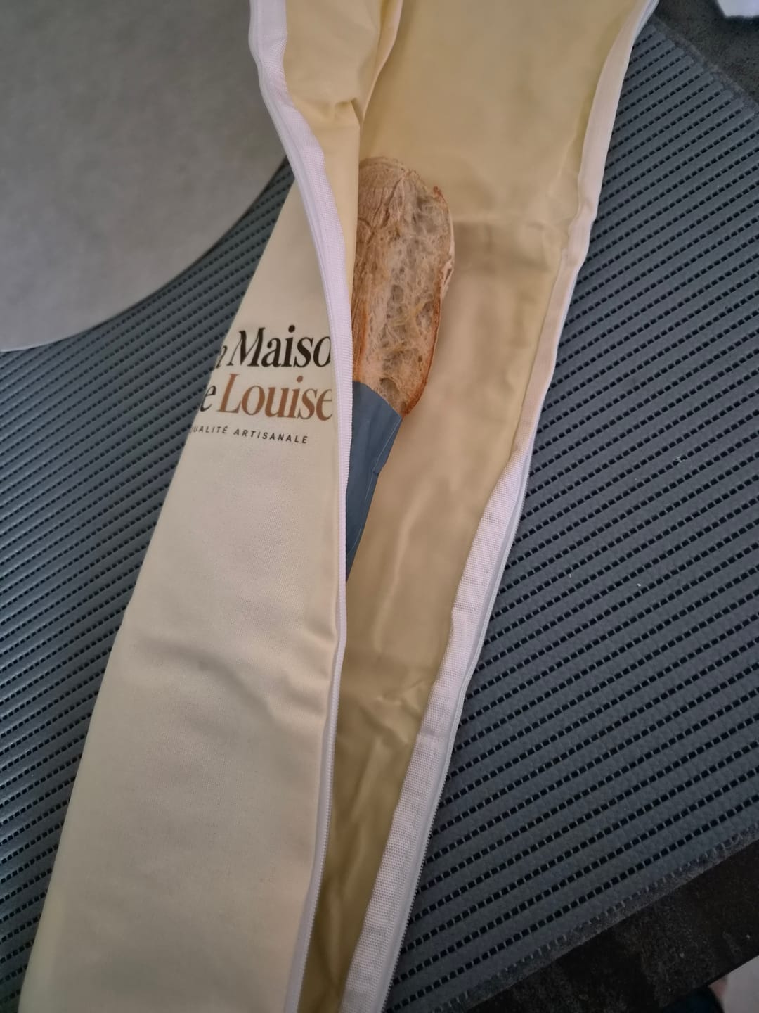 Customer photo review of Le Sac à Baguette · Coton & Cire d'Abeille · 70×10 cm