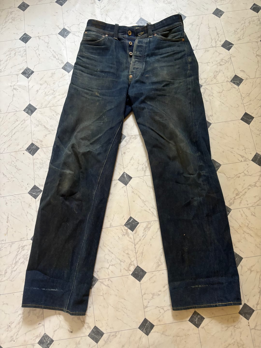 Customer photo review of Lot 807 Selvedge Denim Jeans - Prewashed