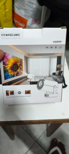 Customer photo review of BookGlow™ - Smart Projector