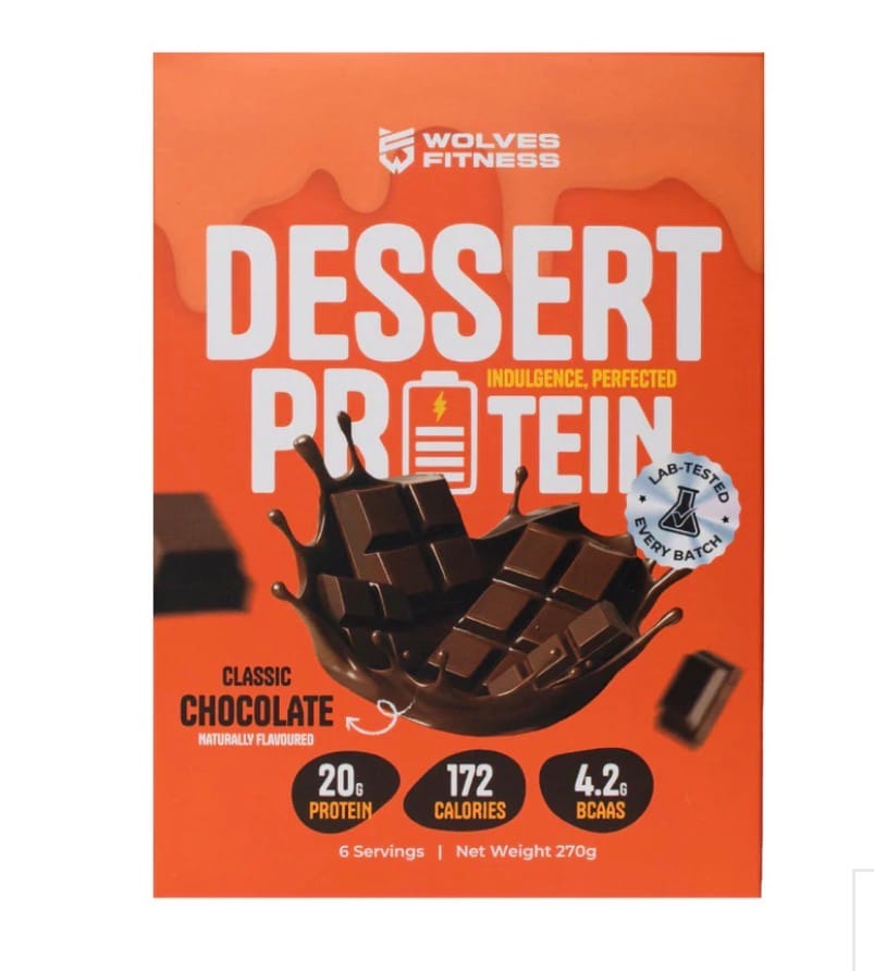 Customer photo review of Dessert Protein - Classic Chocolate [270g Sachets]