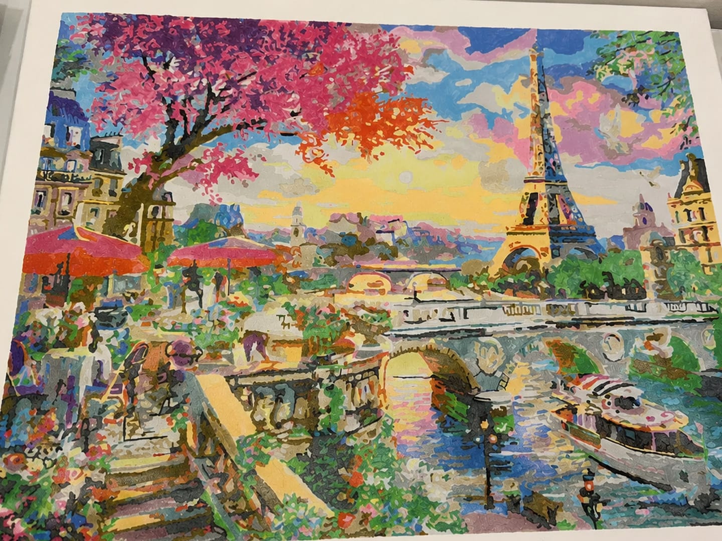 Customer photo review of Diner en bords de Seine