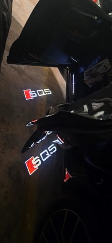 Customer photo review of AUDI DOOR LIGHTS