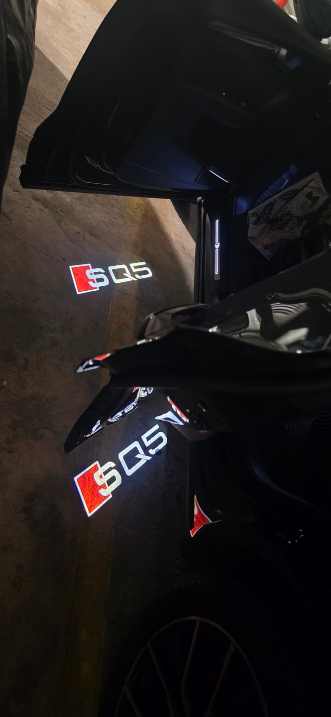 Customer photo review of AUDI DOOR LIGHTS