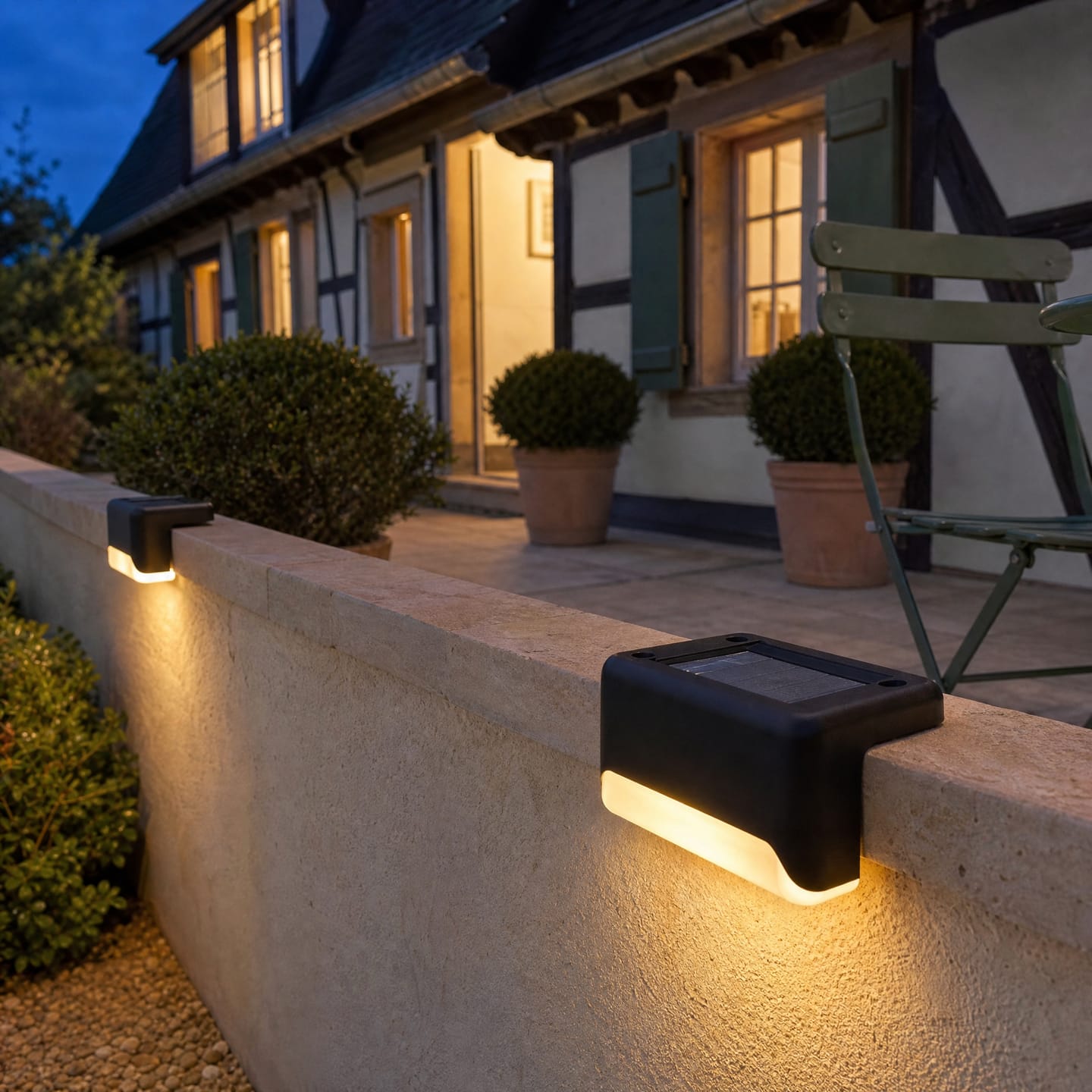 Customer photo review of LumiGlow™ – La lumière solaire qui sublime vos extérieurs