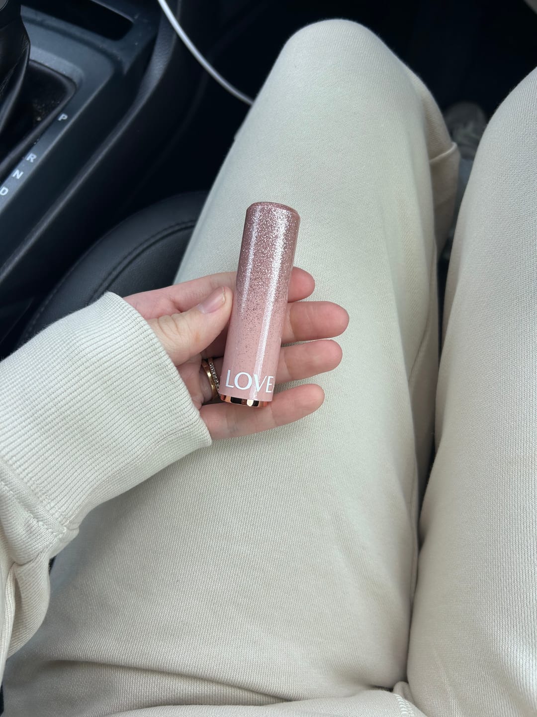 Customer photo review of Hydrate Luxe Lip Balm