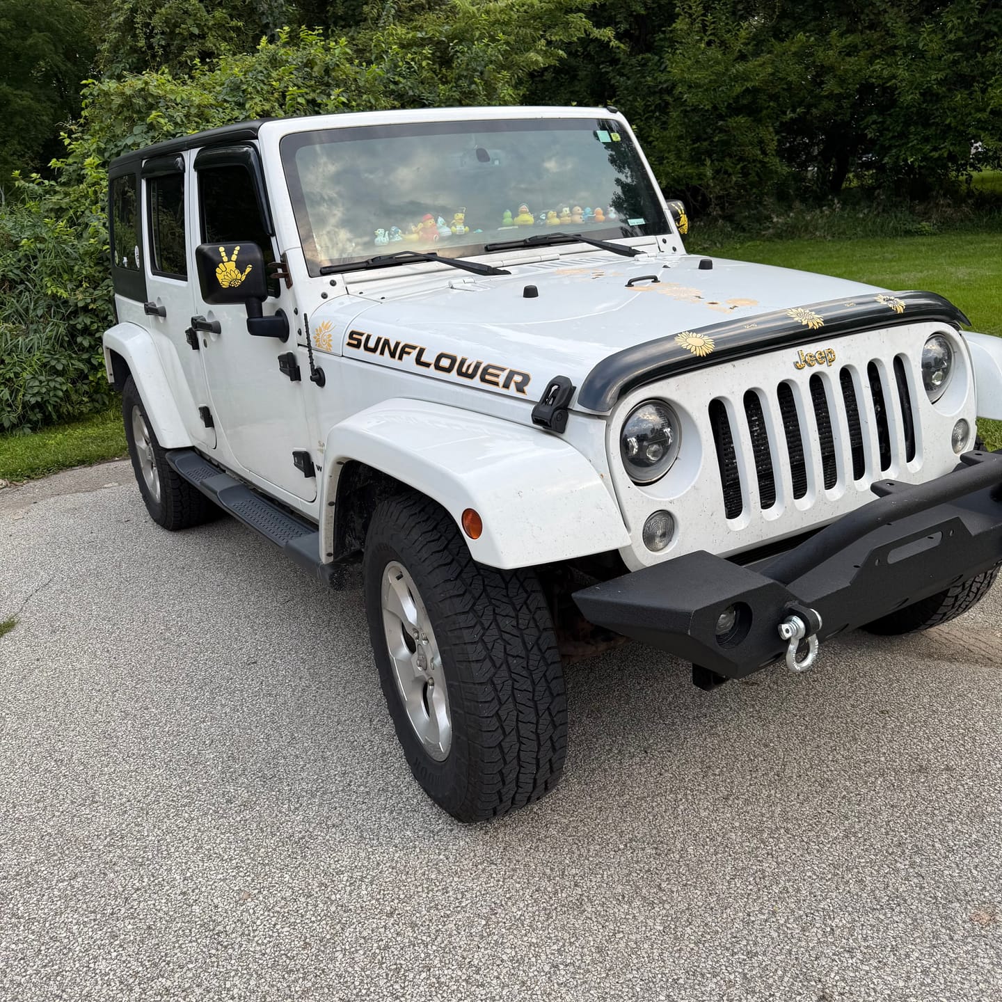 Customer photo review of Hood Lettering | Set of 2
