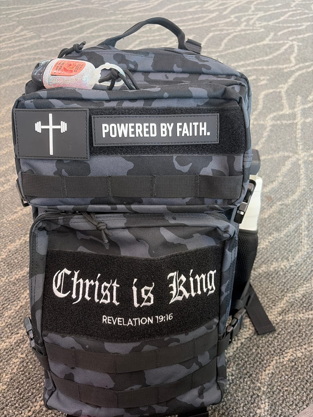 Customer photo review of HolStrength 45L Tactical Backpack