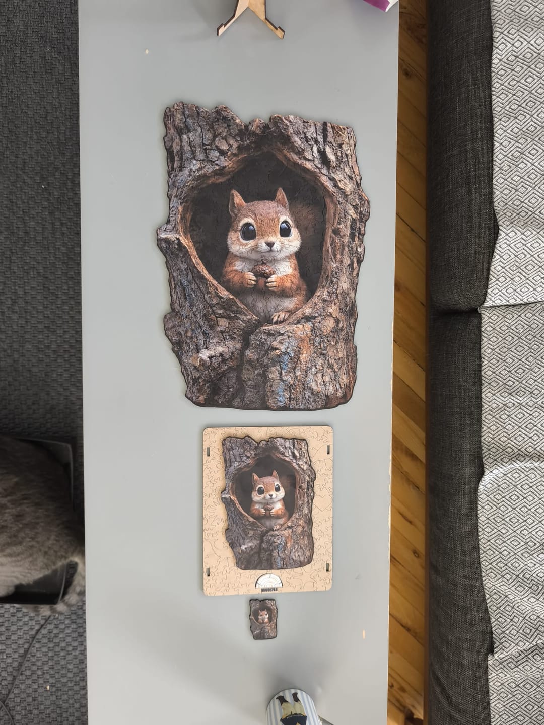 Customer photo review of Sincabın Hazinesi - Ahşap Puzzle