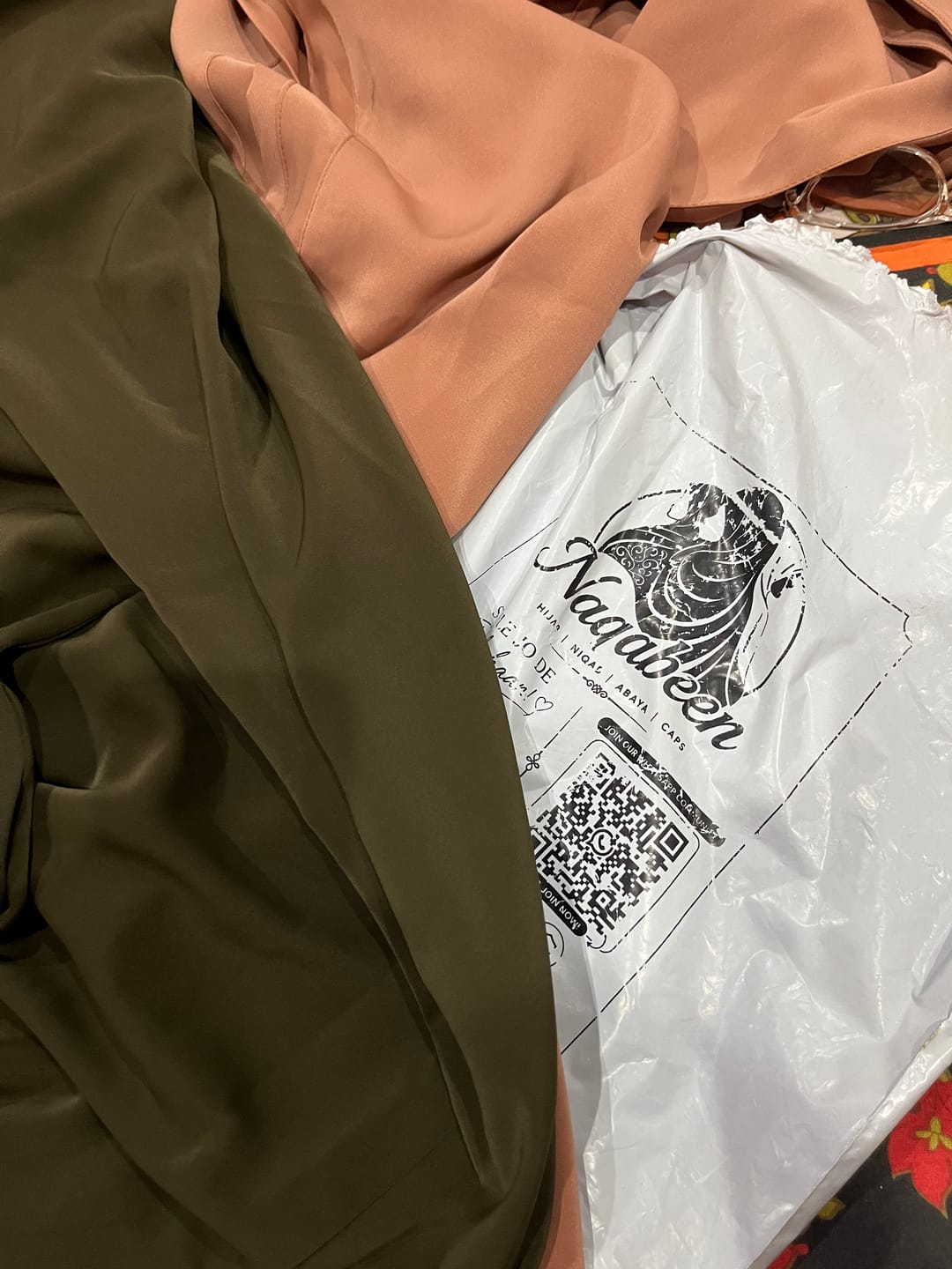 Customer photo review of Plain Abayas