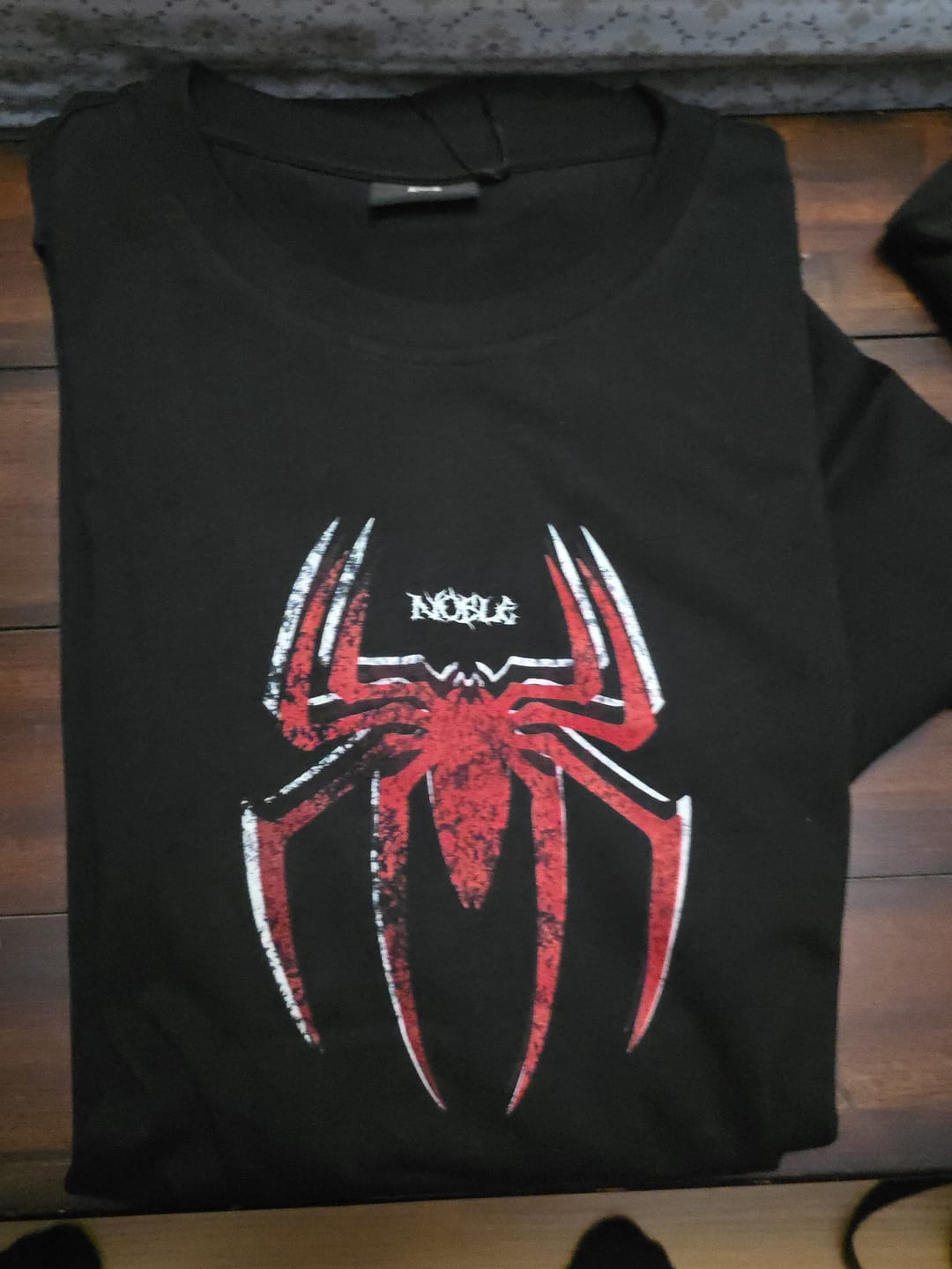 Customer photo review of SAM RAIMI SPIDEY OVERSIZED TEE