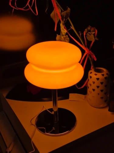 Customer photo review of Macaron Stack Table Lamp