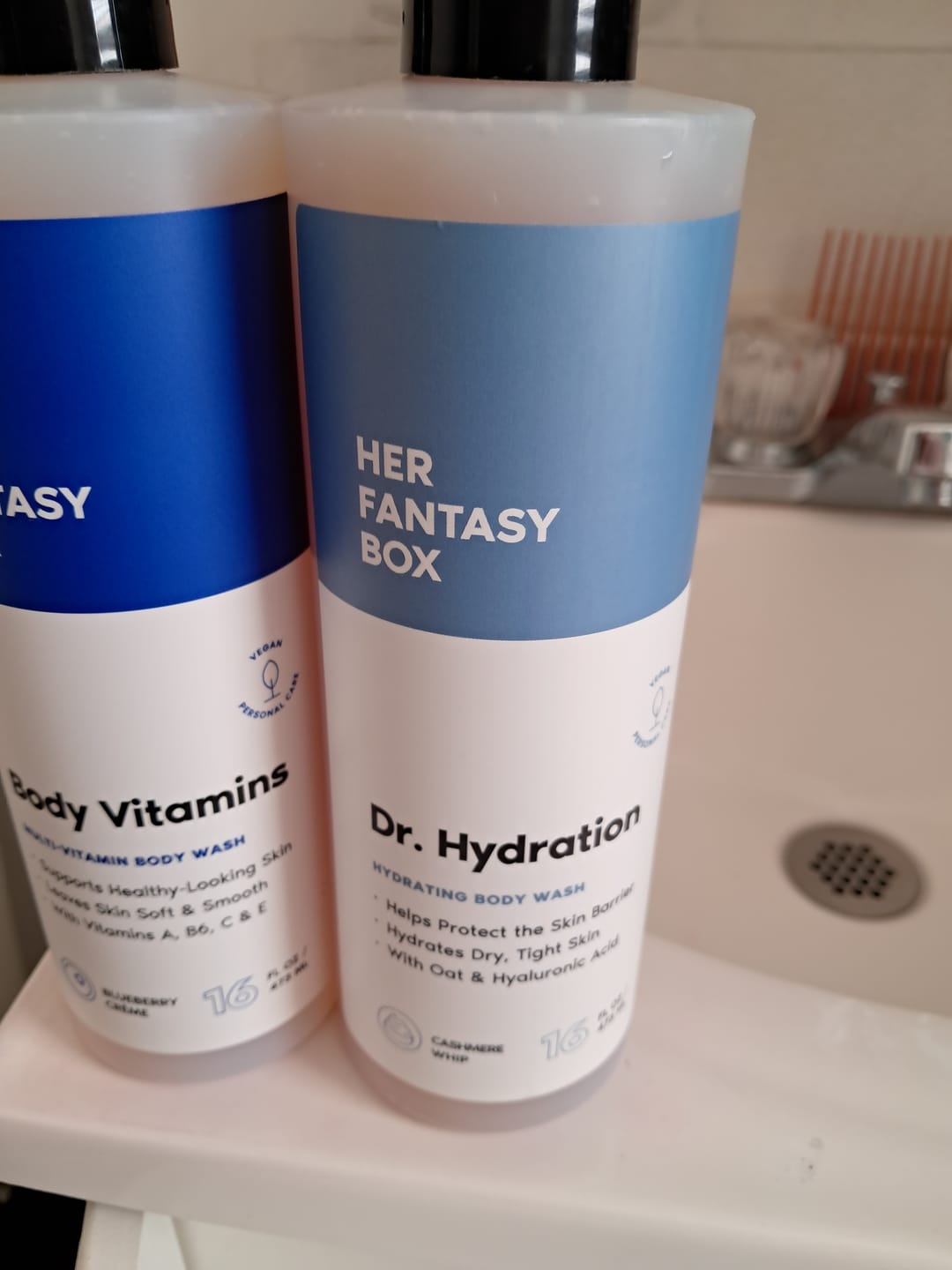 Customer photo review of Body Wash Gift Set