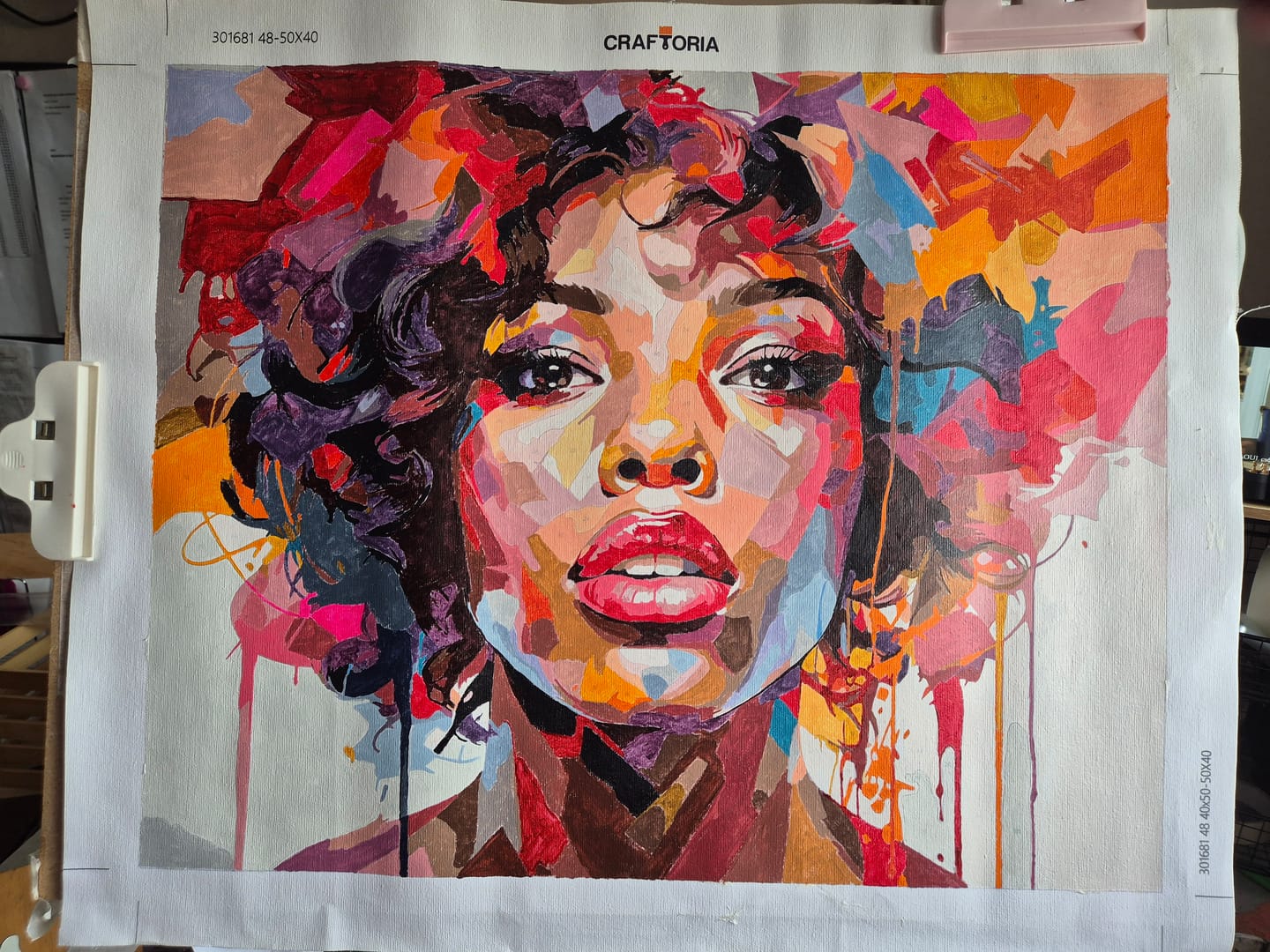 Customer photo review of Colorful Woman