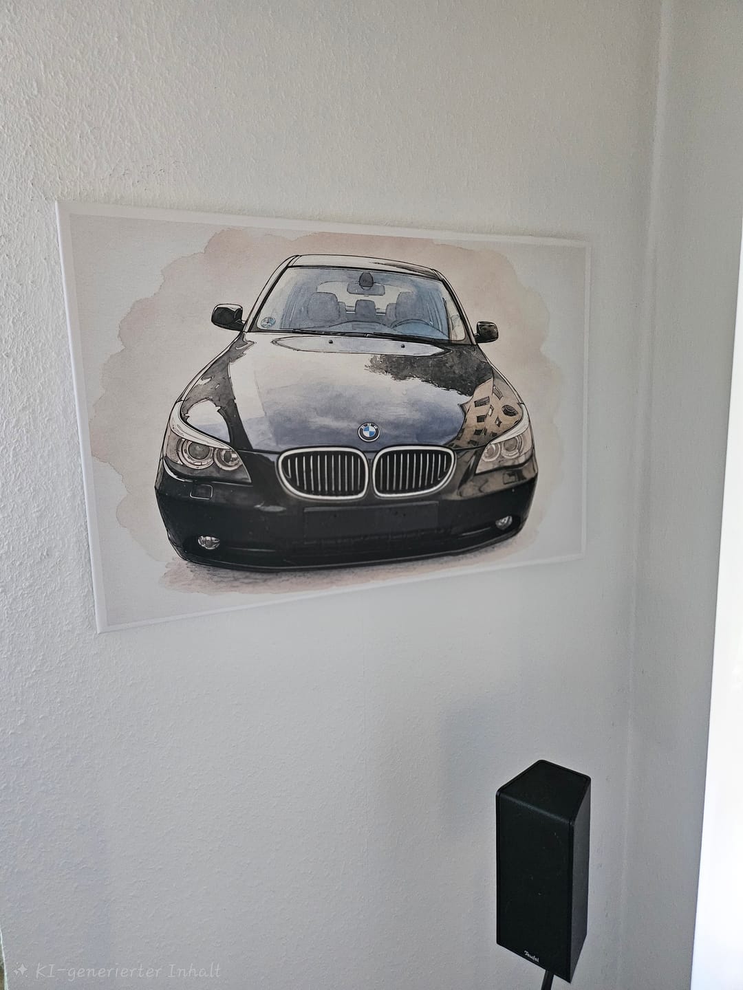 Customer photo review of Dein Fahrzeug als Kunstwerk – mit Live-Vorschau, als Poster oder Leinwand