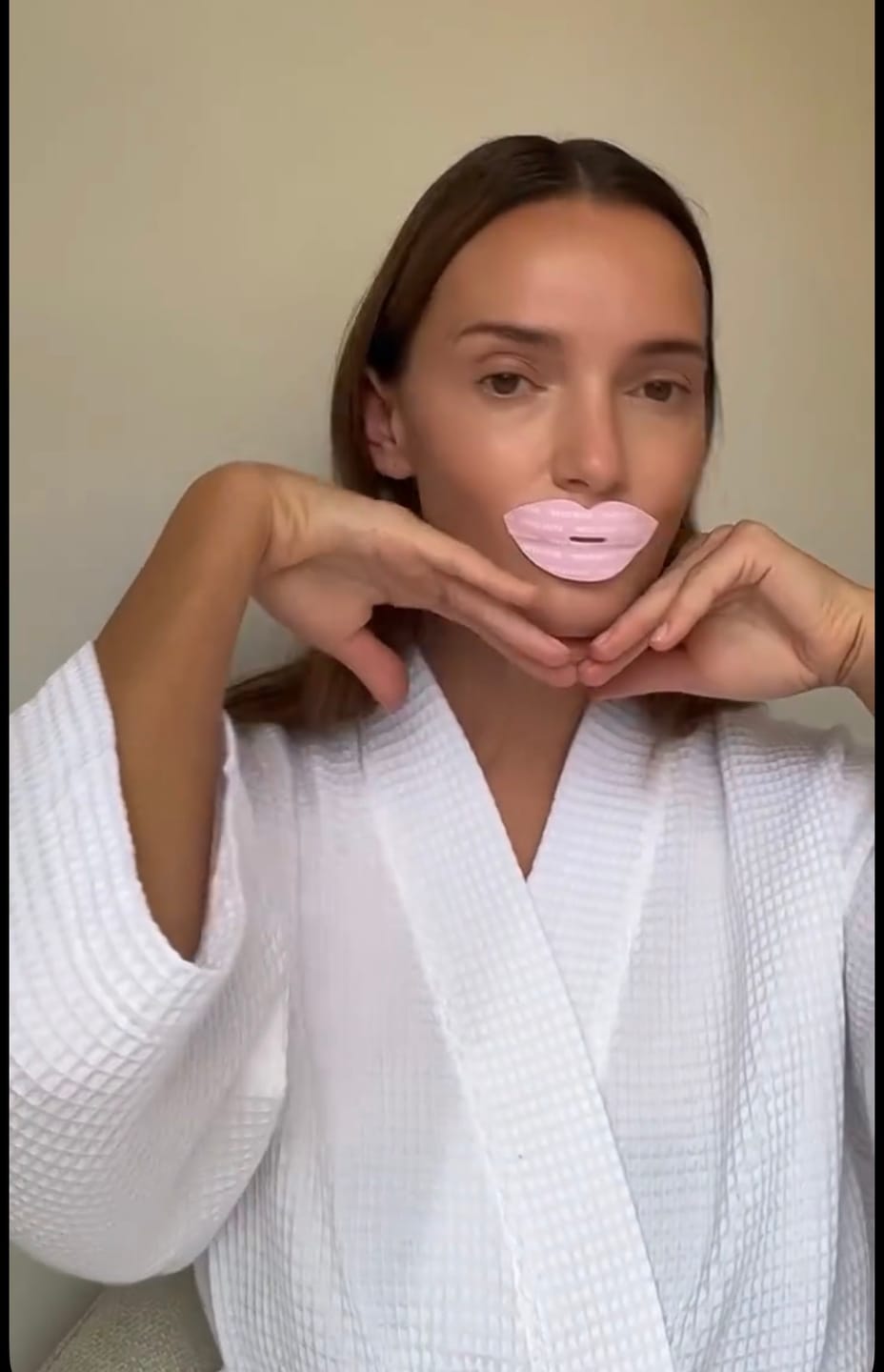 Customer photo review of Plump Tape · Cinta Labial Voluminizadora de Noche