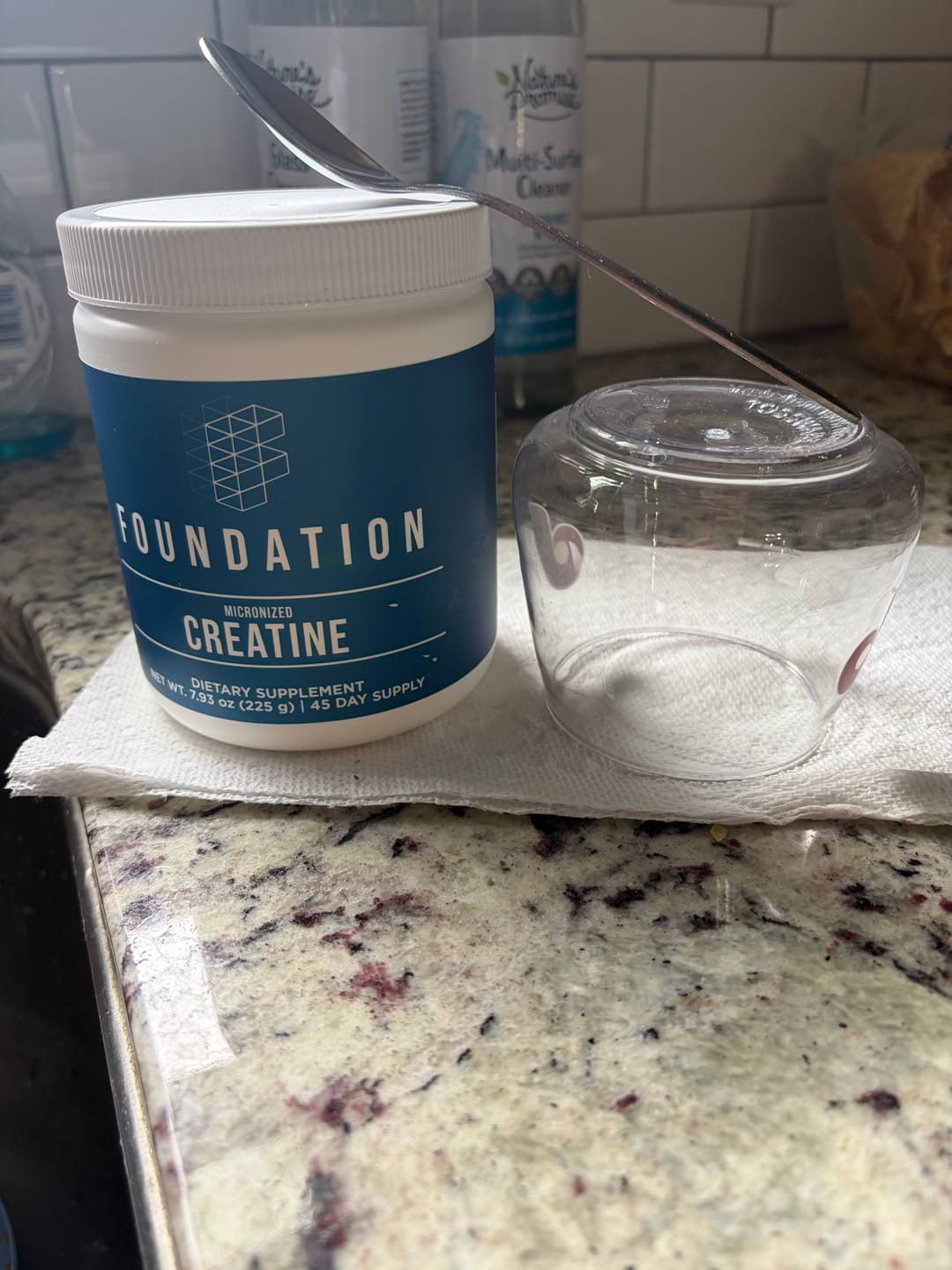 Customer photo review of Foundation Micronized Creatine