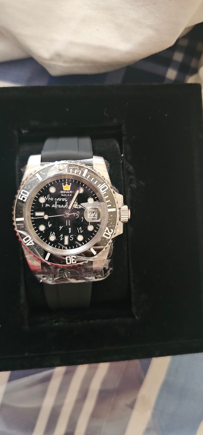Customer photo review of HYDROCORE FLUORO WATCH