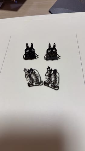Customer photo review of 【期間限定販売7/6〜7/12】お絵描きが素敵なアクセサリーに大変身♪お絵描きアクセサリー