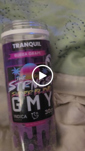 Customer video review of THE STRONGEST GMY - 30CT Bubba Grape 6000mg (200mg ea.) - INDICA