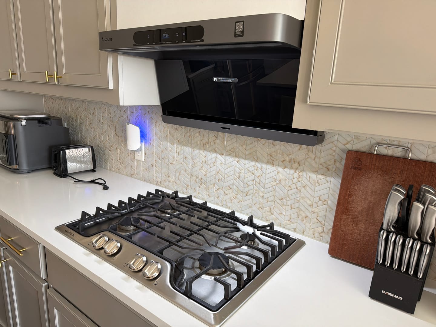 Customer photo review of Arspura 30'' F1 High-Velocity Range Hood