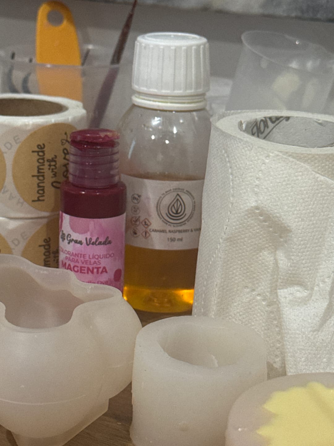 Customer photo review of Fragancia CARAMEL RASPBERRY & VAINILLA