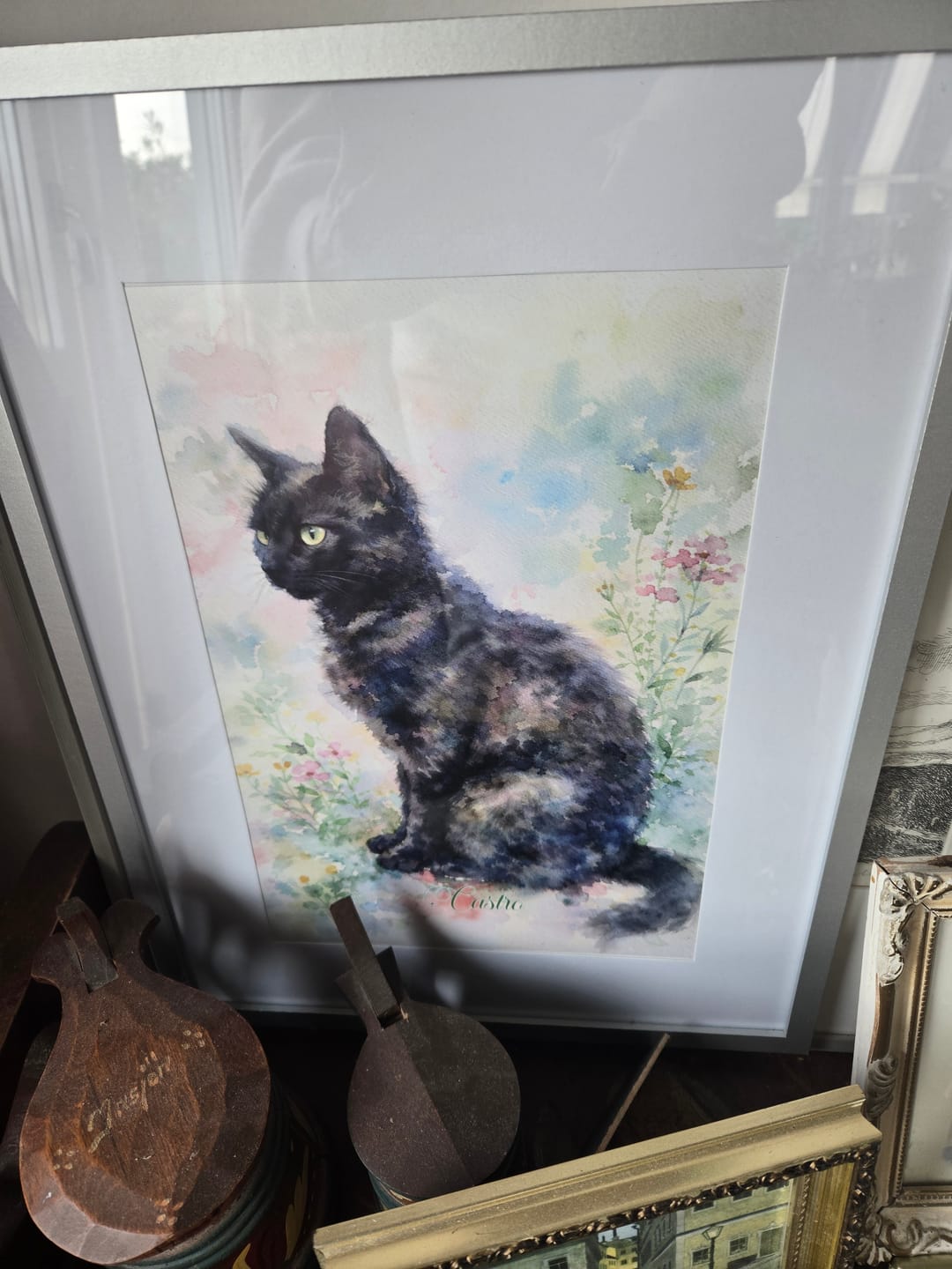 Customer photo review of Personalised Poster - Watercolour