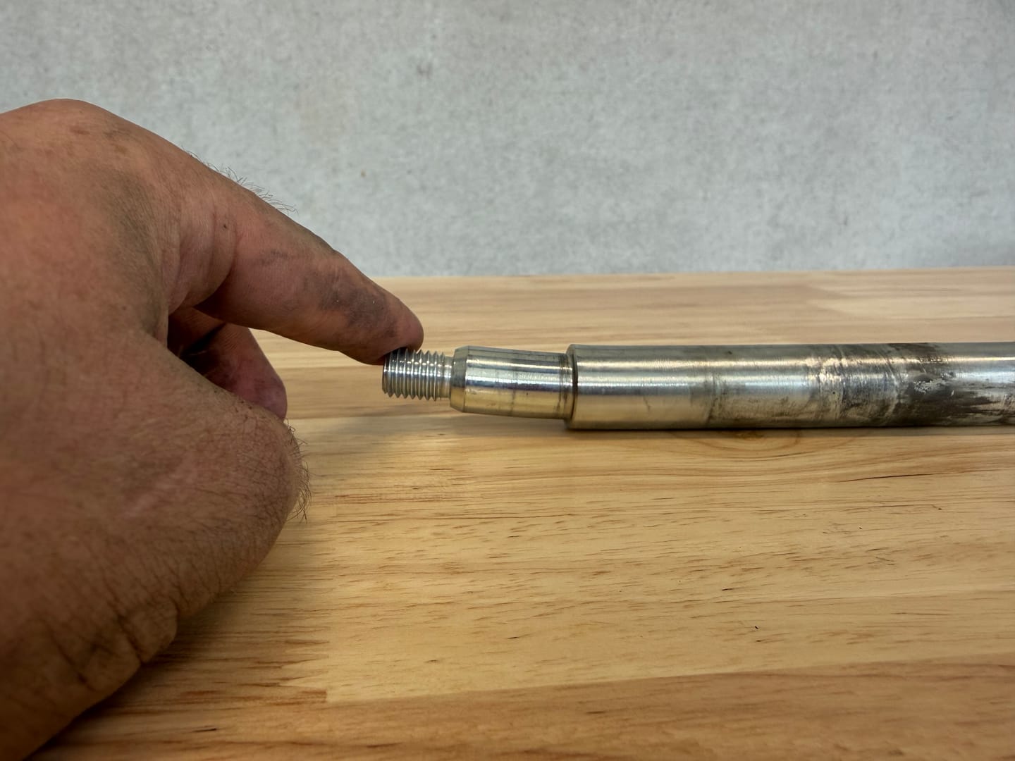 Customer photo review of Street Bike Tire Changer