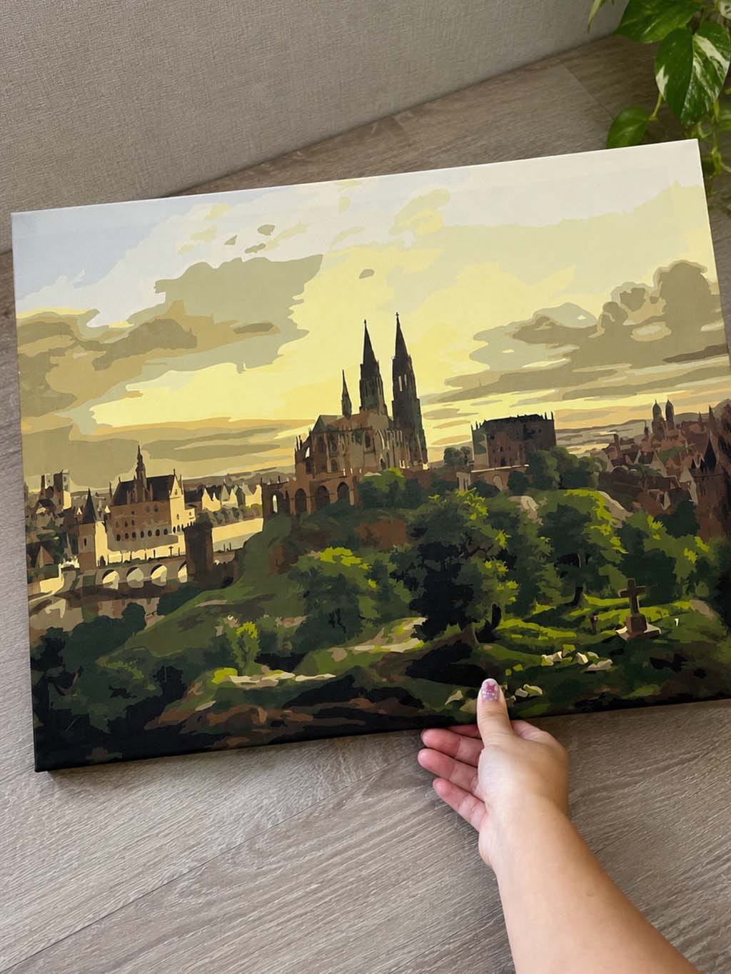 Customer photo review of Ville médiévale - Carl Hasenpflug