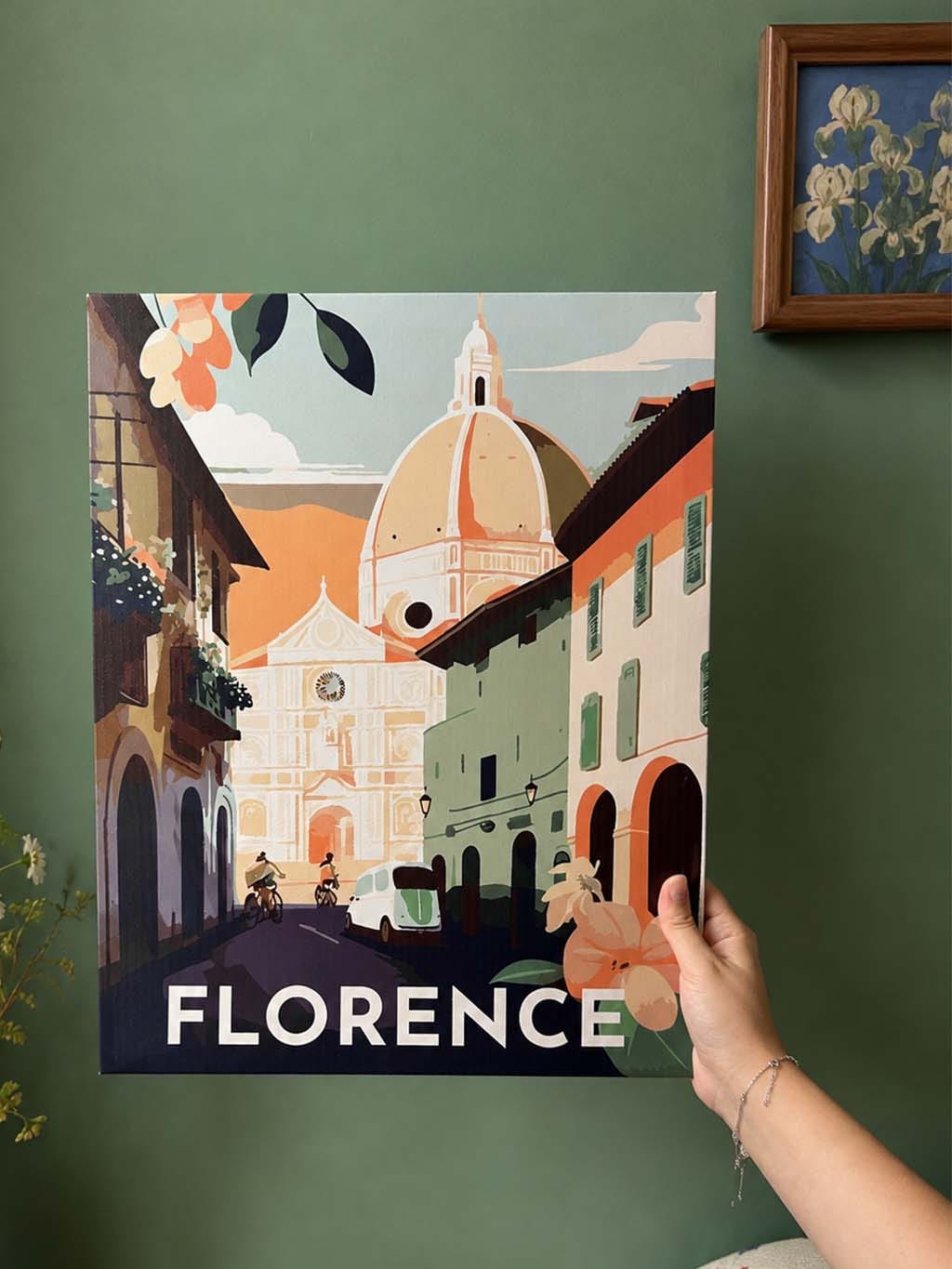 Customer photo review of Affiche Vintage Florence