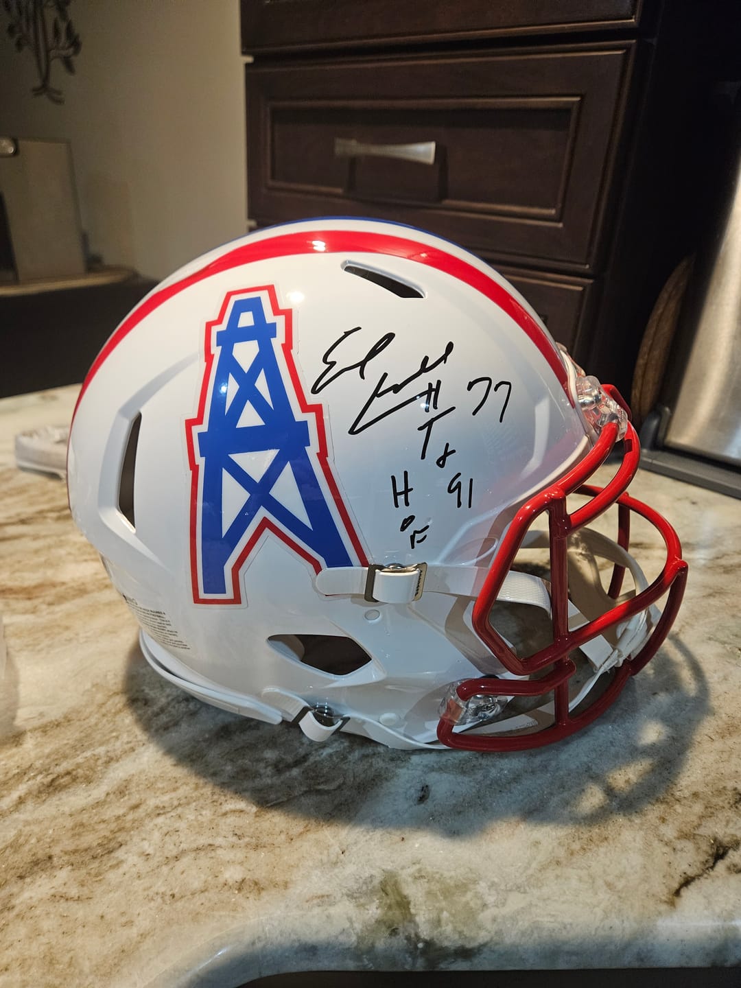 Customer photo review of Earl Campbell Autograph Signing