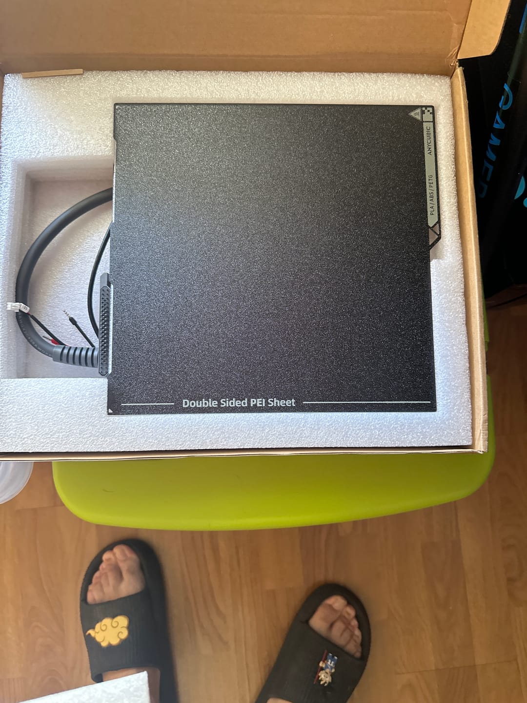 Customer photo review of Cama Caliente para Impresora 3D de filamento
