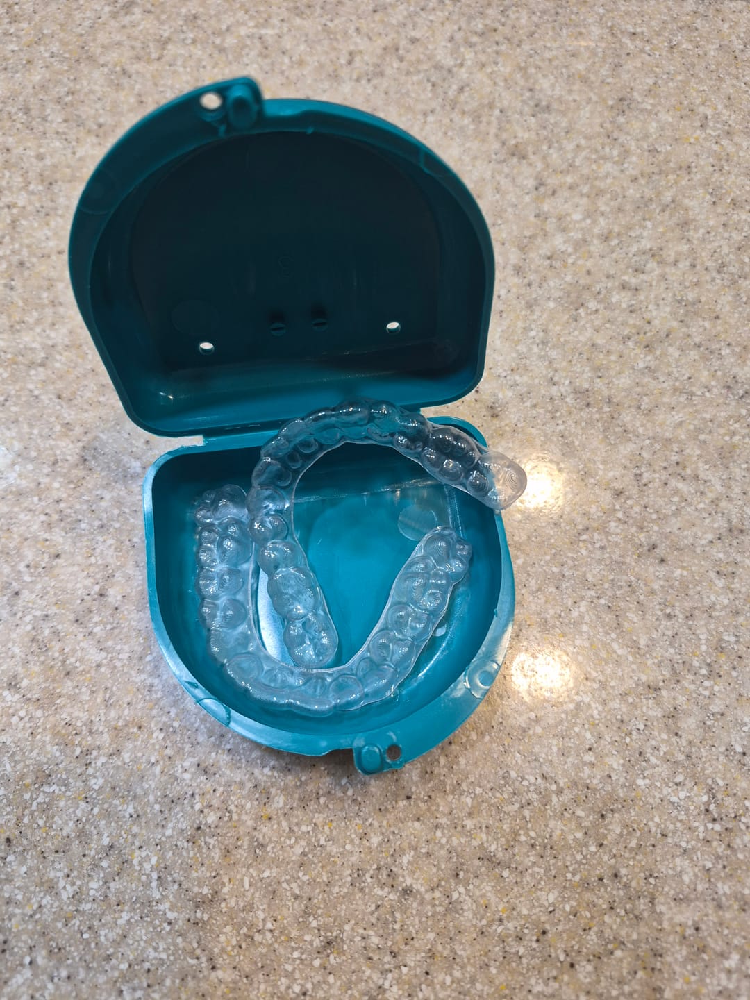 Customer photo review of Upper and Lower Retainer-Night Guard set