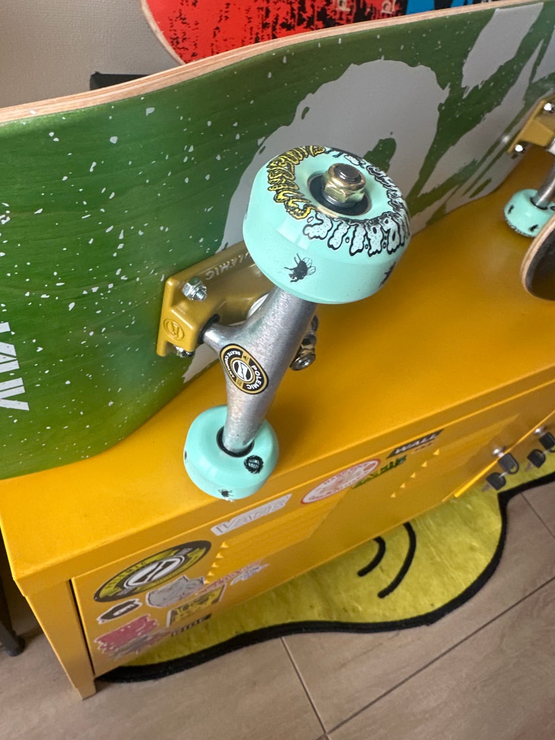 Customer photo review of Slime Balls - Ruedas Screw Balls Speed Balls Green 53mm 99a