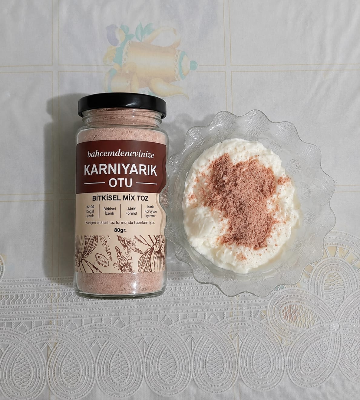 Customer photo review of KARNIYARIK OTU TOZU