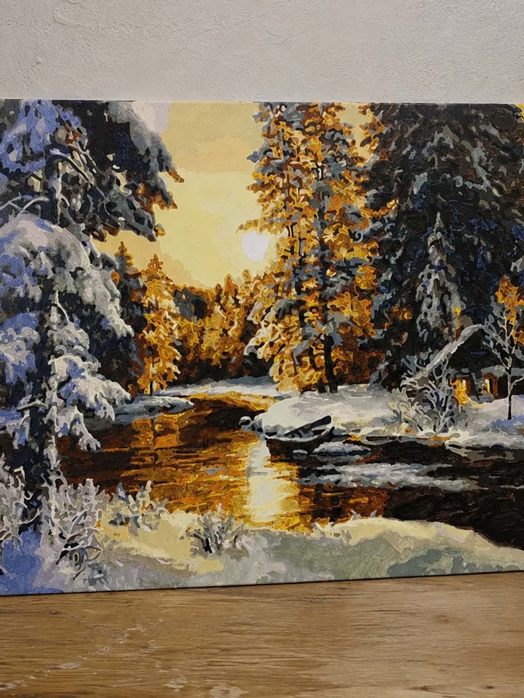 Customer photo review of Coucher de Soleil en Forêt