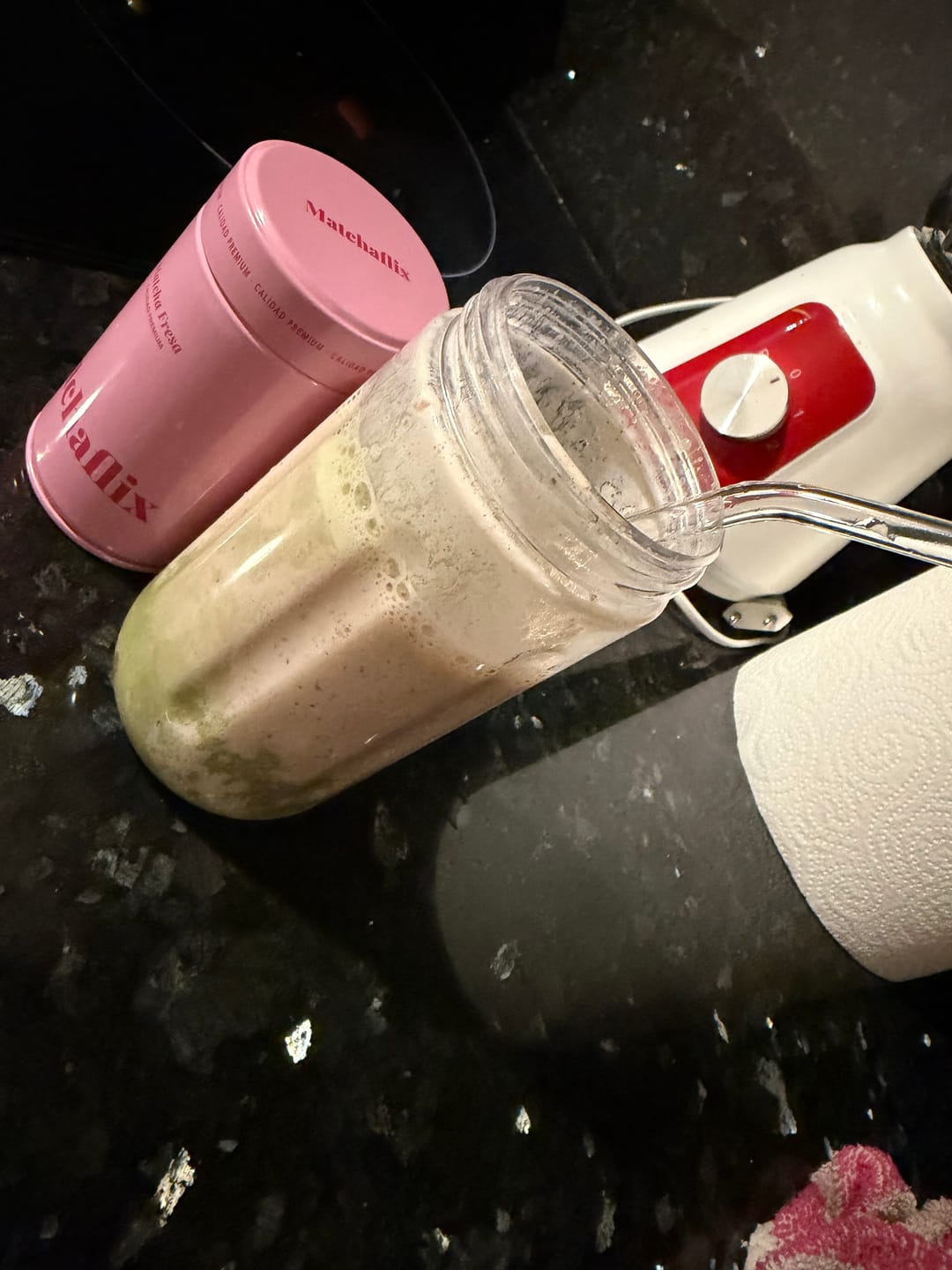 Customer photo review of Té Matcha Premium Fresa