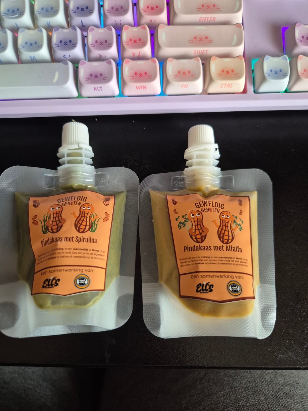 Customer photo review of Geweldig Genoten | Pindakaas voor honden