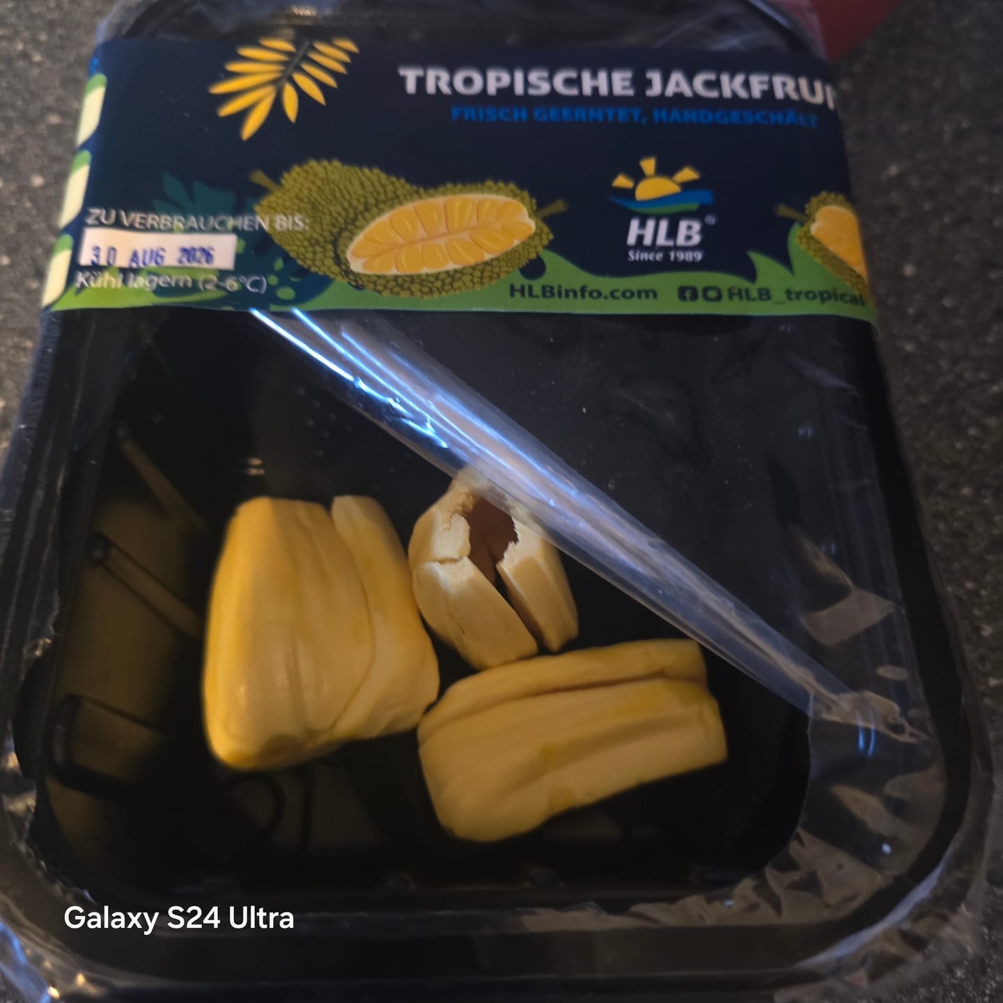 Customer photo review of Frische Jackfruit Handgeschält