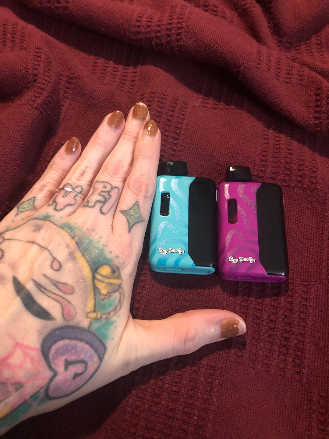 Customer photo review of Live Resin Vape (+THCp+Delta8) - Wedding Cake