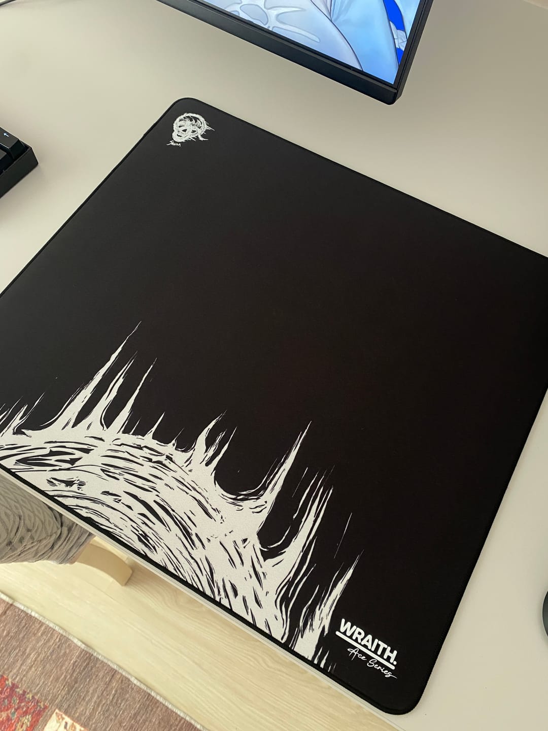 Customer photo review of Wraith Ace Series Poron Mousepad