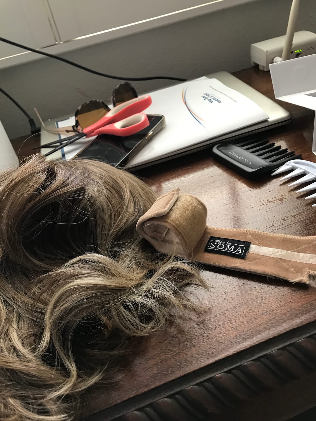 Customer photo review of FREE VELVET WIG GRIP