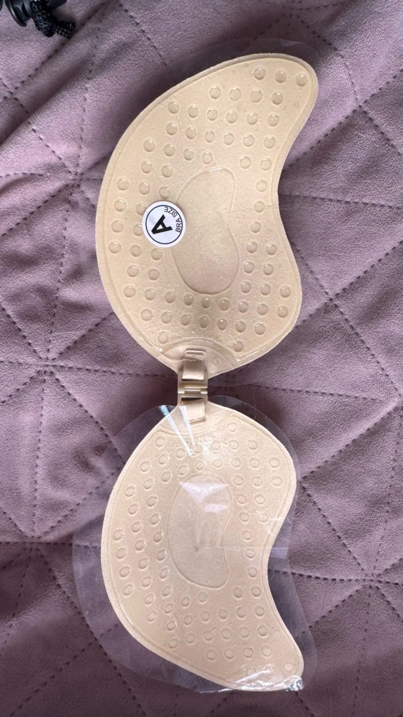 Customer photo review of Stick On Bra