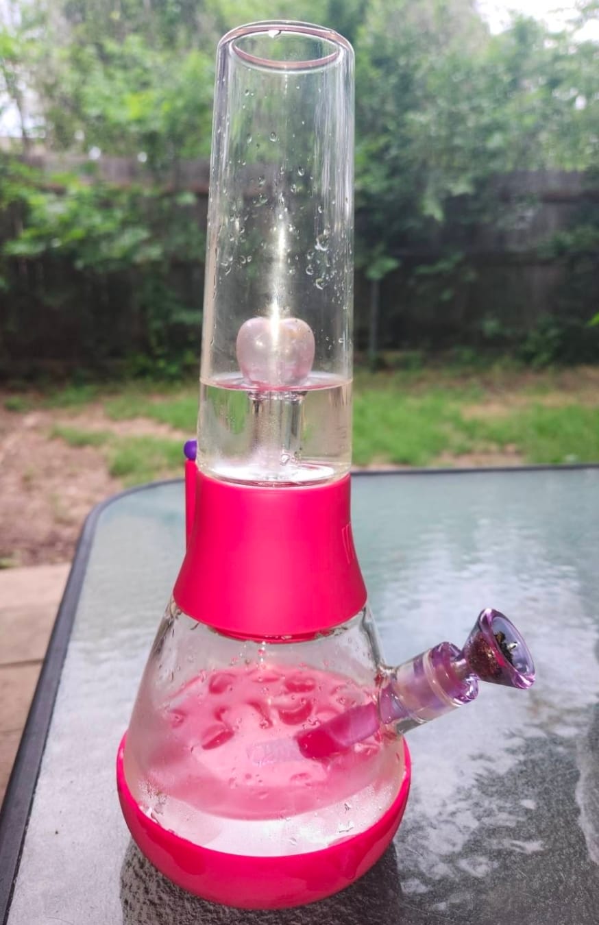 Customer photo review of Bong Percolator Tube - Heart 💗